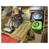 angle grinder tape measures wood working tools