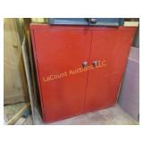metal storage cabinet (not contents)