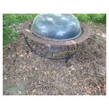campfire pit w grill lid