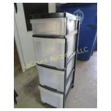 plastic rolling drawers