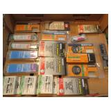 assorted staples many boxes