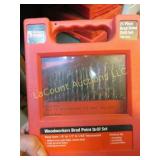 woodwrkers brad point drill set