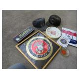 US Marine Corps memorabilia VTG ashtray