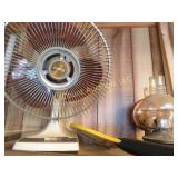 galaxy oscillating fan oil lamp mosquito racquet