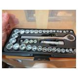 socket wrench set in case automotive set