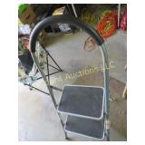 folding 2 step stool ladder