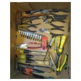 chisels pliers screw drivers nice assortment hand