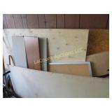 assorted wood pieces shelves