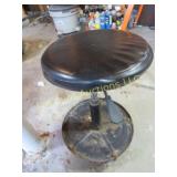 wheeled shop stool