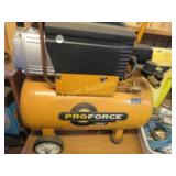 Pro force air compressor w new hose accessories
