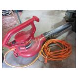 Toro leaf lawn blower Air Rake w extenstion cord
