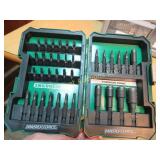 Masterforce impact bits torsion in case