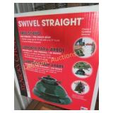 Swivel straight Christmas tree stand in box