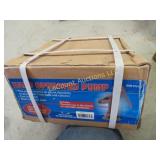 hand operated water pump new in box