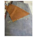 rubber backed matt  rug apx 56 x 97