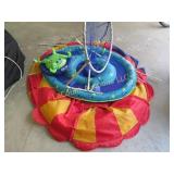 cool circus tent baby pool float ball net