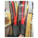 Pair Connelly Super sidecut water skiis wide body