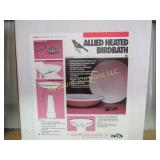 allied heated bird bath new sealed in box