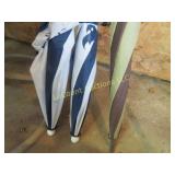 3 umbrellas 2 for golfing one larger