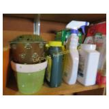 assorted garden fluids sprays food