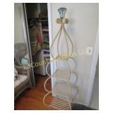 decorative metal shelves