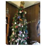 prelit artificial christmas tree already decorated