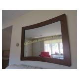 large nicely framed mirror