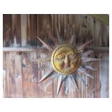 metal sun wall decor