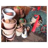 all lanters wreaths clay plastic tree stand