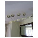 5 arm ocer sofa arc lamp