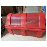 vintage plastic treasure chest toy chest