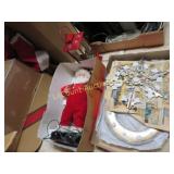 large animated Santa lantern holiday decor