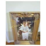 beautifully framed angel print gorgeous