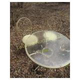 bistro patio set w table & 2 chairs