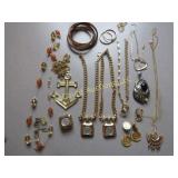 jewelry necklaces earrings bracelets coin type