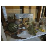 brass sailboats canisters sun decoration decor