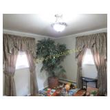 2 sets window curtains valances