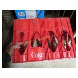 plastic coca cola 2 liter bottle holder crate