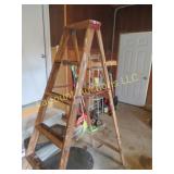 older wood ladder
