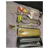 gun cleaning kit pellets shot gun shells strap
