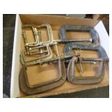 C clamps assorted sizes
