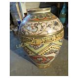 large Asian vase pot