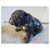 cast metal heavy bulldog
