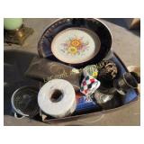 plate trinket box first aid kit huge magnifier
