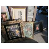 assorted pictures prints frames