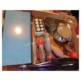 flashlights metal box home decor kokeshi dolls