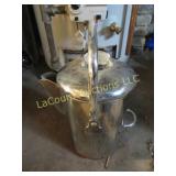 metal ware revere ware copper bottom coffee pot