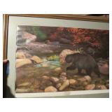The Crossing bear stream print Lambson LE