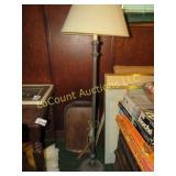 vintage floor lamp w shade