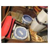 ice crusher Wedgewood trinket dishes coke glass